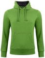 Dames Hoodie Clique Classic Groen Melange